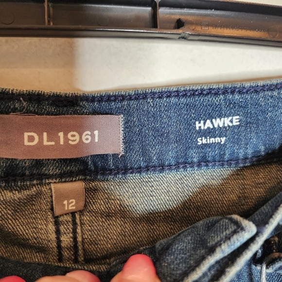NWT DL1961 Boys' Hawke Skinny Jeans In Scabbard. Size 12 - Picture 5 of 16
